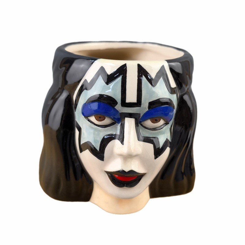 Halloween máscara taza de color hip-hop máscara bar taza de agua muerte cara fantasma 3d fiesta taza de café hip-hop