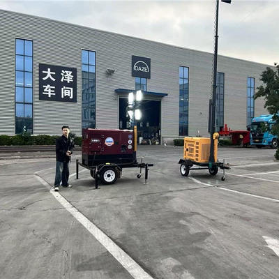 Led Lighting Generator Truck Avtomobil generatorları