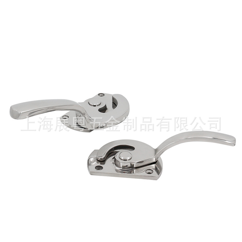 Anwang acero inoxidable gran mango grueso equipos industriales pesados manija de puerta sólida de soporte de carga abierta tipo arco