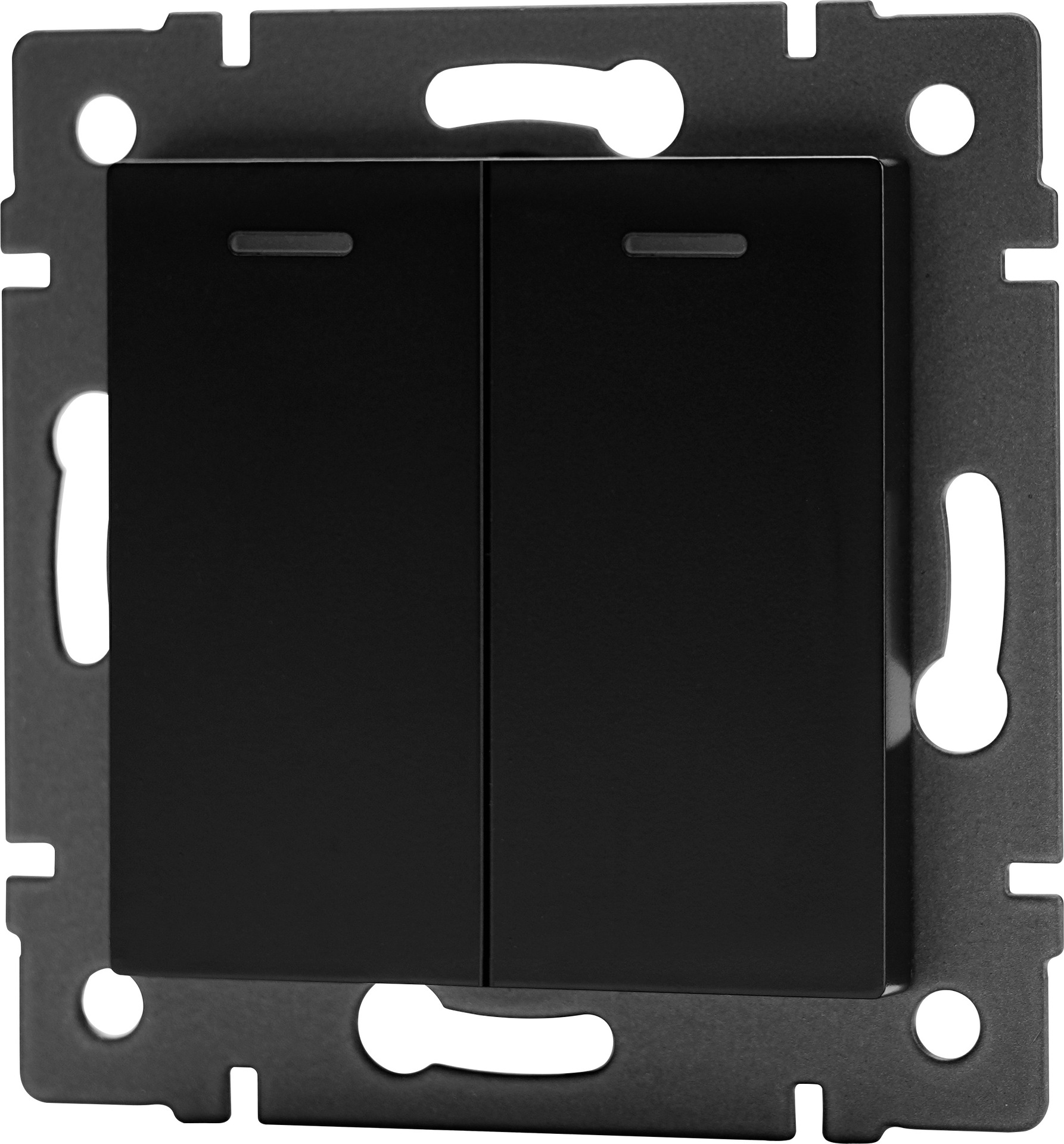 2 gang  1 way with LED indicator