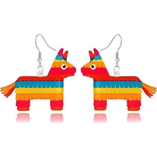 クロスボーダーメキシコ五五祭カーニバルカラフルなフルーツアクリルイヤリングファッションパーソナライズされたホリデーファンペンダント|undefined