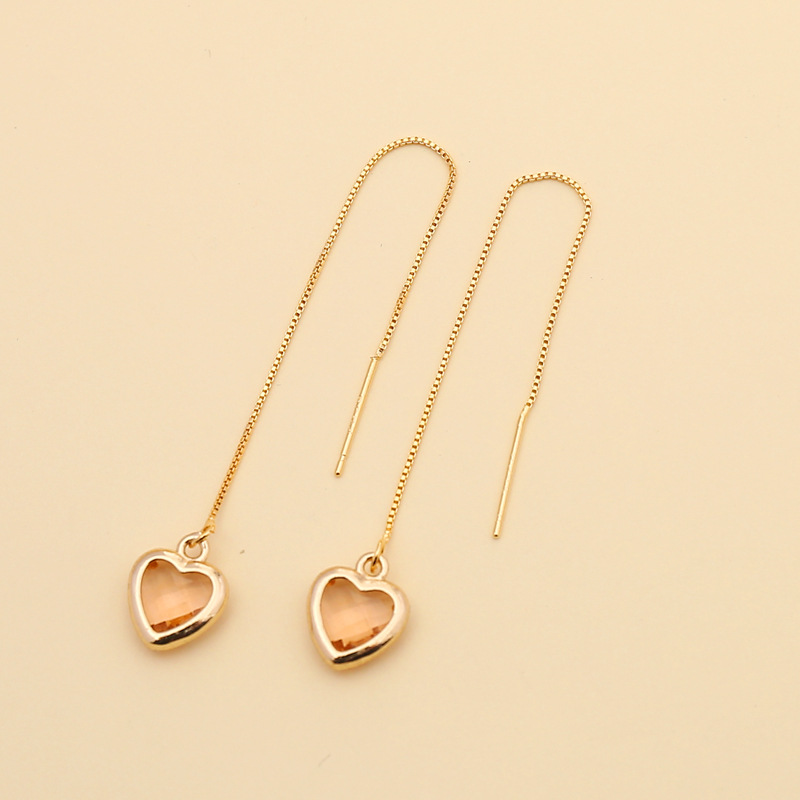 Nouvelles Boucles D&#39;oreilles D&#39;amour Colorées À La Mode display picture 11