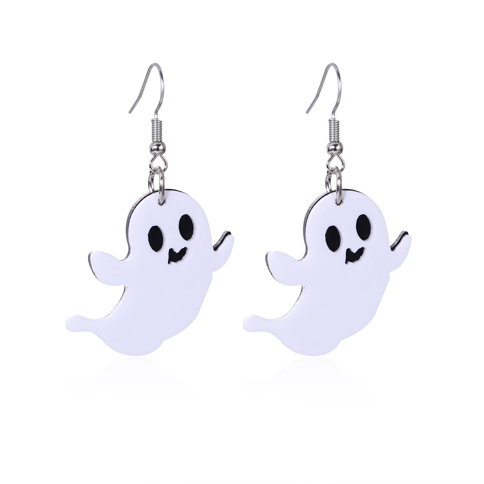 Набор серег на Хэллоуин — множественные мотива Ghost, тыква, череп и летучая мышь, легкие, assorted пары