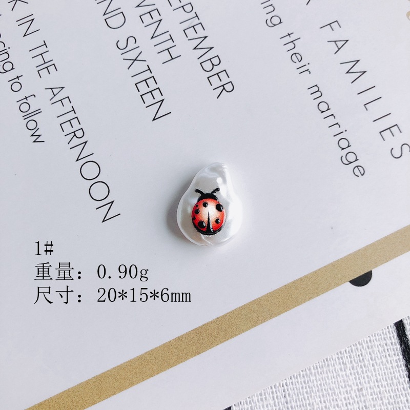 6g Weight Beads Jewelry Making Type 20*15mm Jewelry Making Size Jewelry Accessories Classification Smooth Embellishment 10 PCS/Package Quantity Acrylic Material Animal, Cartoon, Fruit Pattern All Seasons Season Cute Style 10 PCS/Package 20*15mm Acrylic Animal Cartoon Fruit Beads Jewelry Accessories 4