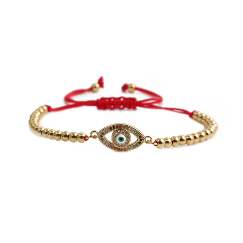 Lucky Evil Eye Red String Bracelet Protection Jewelry Adjustable_voghion.com