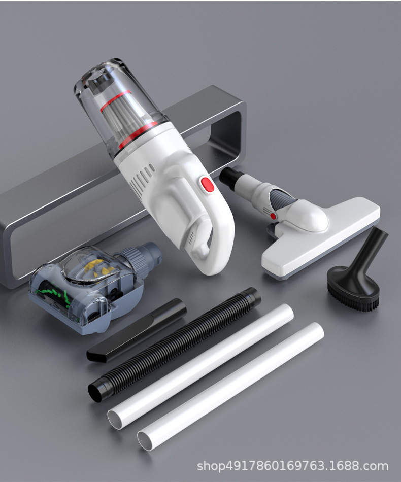 Car Vacuum Cleaner Wireless Household Handheld Vacuum Cleaner Portable Super Suction High Power Pet Hair Suction