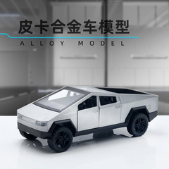 テスサイバーピックアップ合金オフロードカーモデルシミュレーション子供のおもちゃの車の少年車の装飾品卸売
