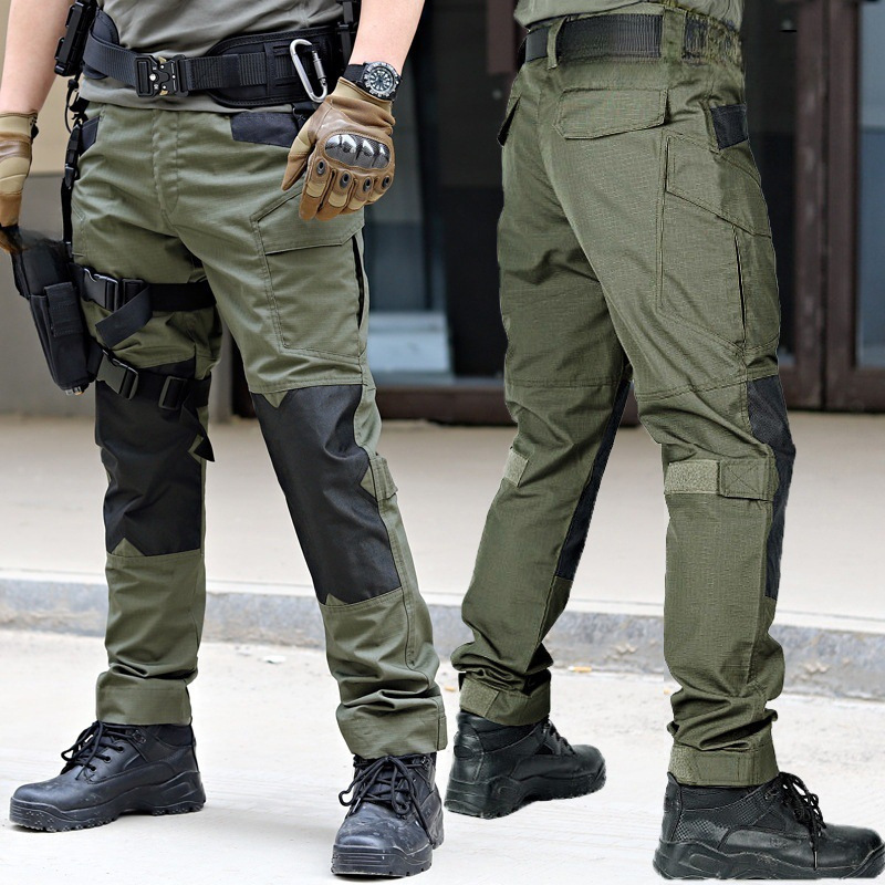 ブラックグレーインダストリアルアサルトSP2バージョンタクティカルトップ戦闘服春秋長袖風カエルスーツパンツスーツジャケット|undefined