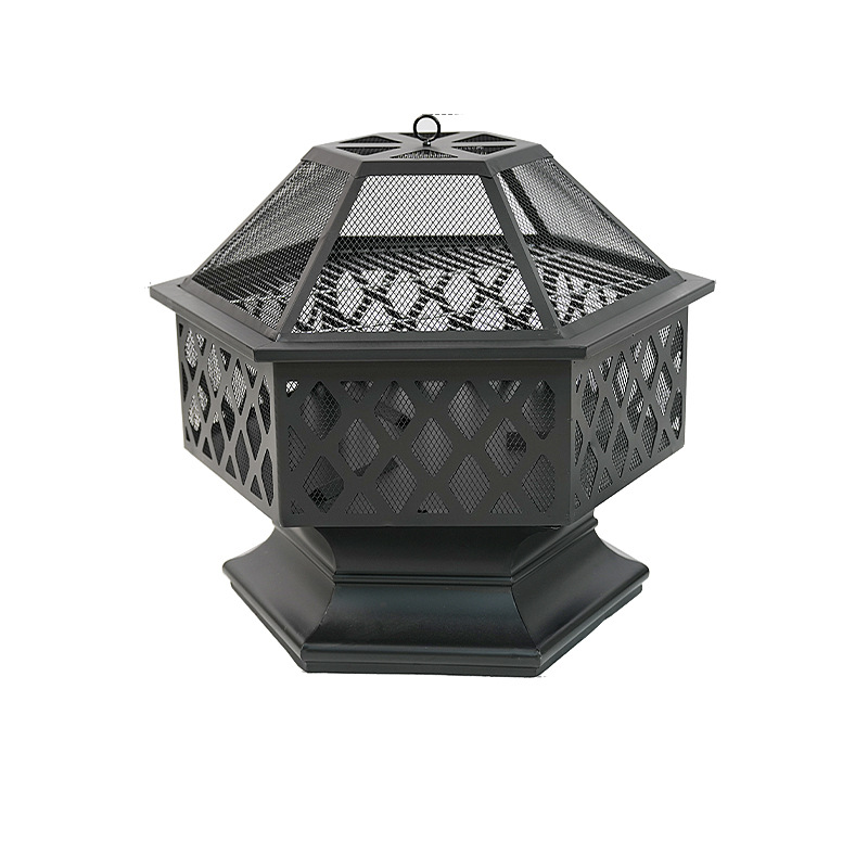 En stock al aire libre patio estufa té Cocina Barbacoa estufa multifunción fogata barbacoa calentador leña barbacoa estufa