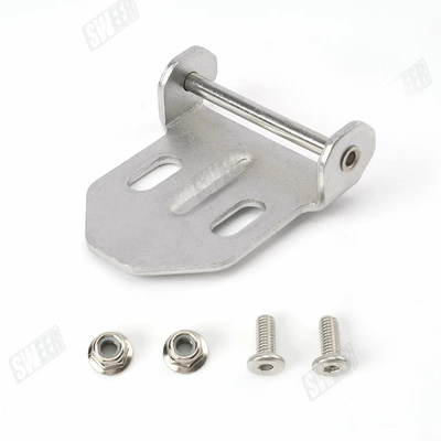 Electric Vehicle Trunk Base Hook Motorcycle Tail Box Side Box Side Rack Universal Stainless Steel Hook Lock Hook (Motorcycle trunk) - tail-box-bottom-plate-hook-type-a