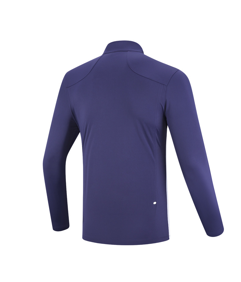 Áo thun golf nam dài tay cổ đứng PGM thiết kế thể thao — YF522-Màu xanh nhạt, YF522-màu xanh nước biển, YF522-màu trắng chi tiết 12