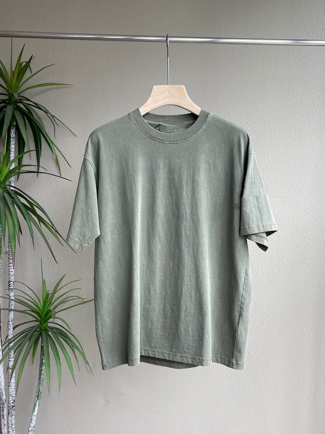 Lavados de algodón mangas cortas para brazaletes viejos lavado con agua hacer viejos brazaletes mangas cortas