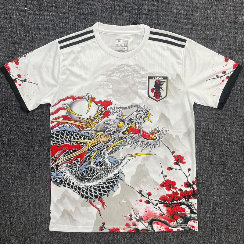 日本シリーズ新サッカーユニフォーム ドラゴンボール海賊王 ルフィ ナザ 日本の若手選手共同モデル タイ版ジャージ|undefined