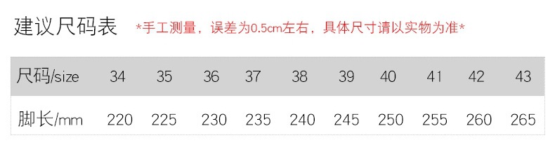 尺碼