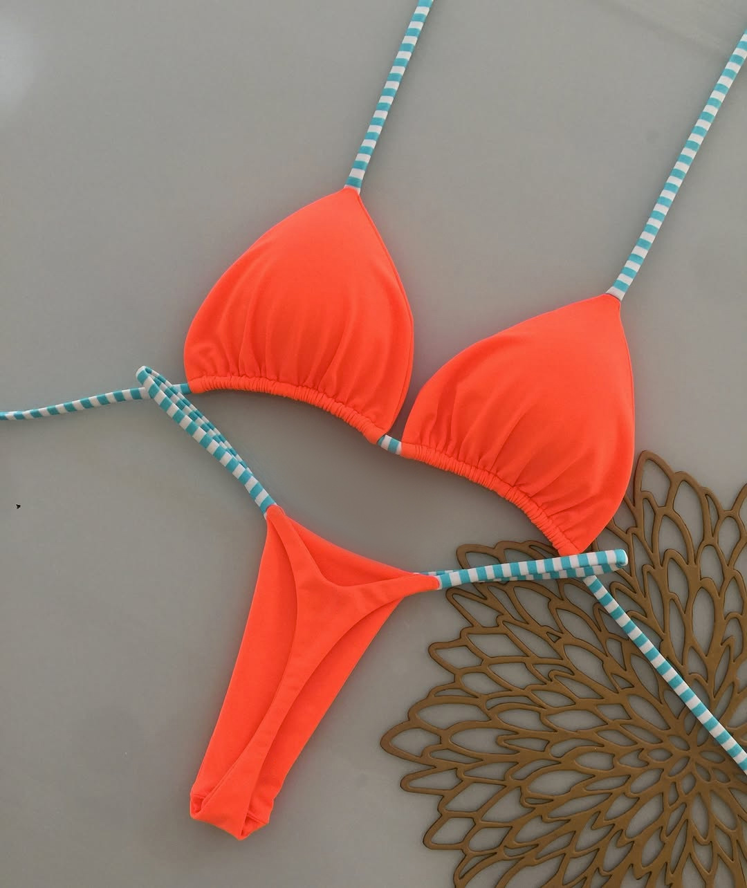 Sexy bikini set dames tweedeelige zwemkleding sneldrogend badmode_voghion.com