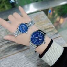 ONLYOU奥利妮新款防水情侣夜光日历多功能石英手表简约对表批发