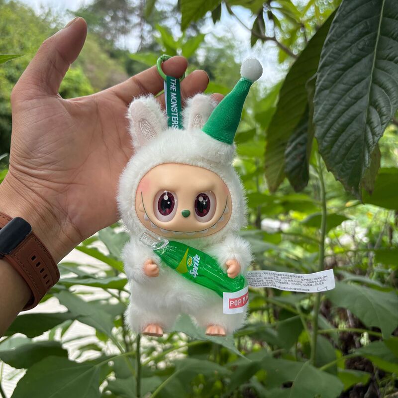 新品毛绒棕色小天使小首领拉布玩偶布搪胶公仔钥匙扣七夕礼物挂件|undefined