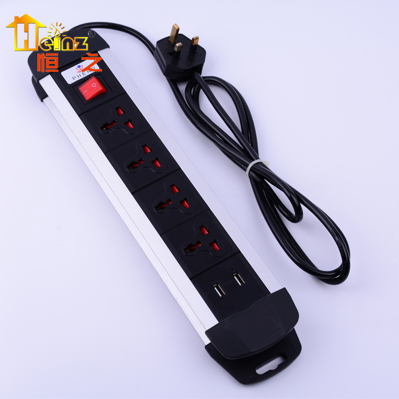 Gabinete de aleación de aluminio con interruptor y puerta a prueba de rayos PDU enchufe de alimentación fabricantes