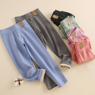 2024 Colorful Air Layer Wool Silk Warm Pants
