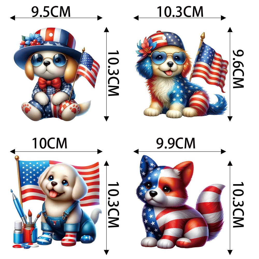 Nuevo colgante de decoración del Día de la Independencia de EE. UU., Regalo de fiesta del Día de la Independencia, colgante de decoración en maceta