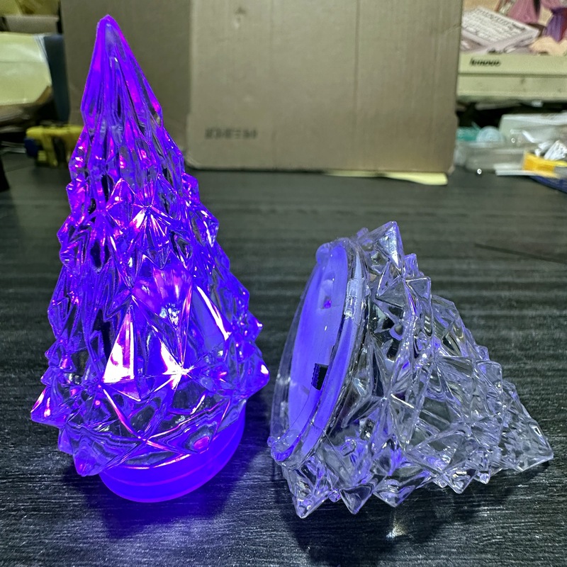 6厘米七彩冰山灯