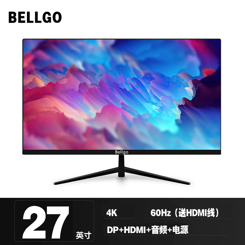 Игровой монитор 27 дюймов LCD, безрамочный экран, 1K/2K/4K, до 300 Гц