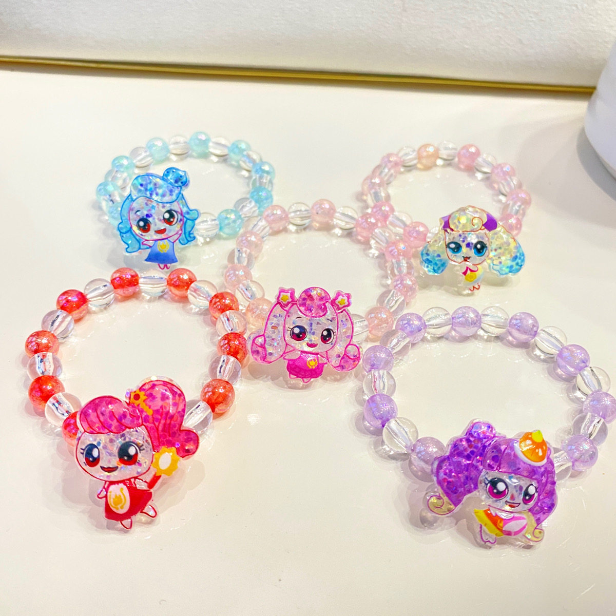 Cartoon beaded bracelet
