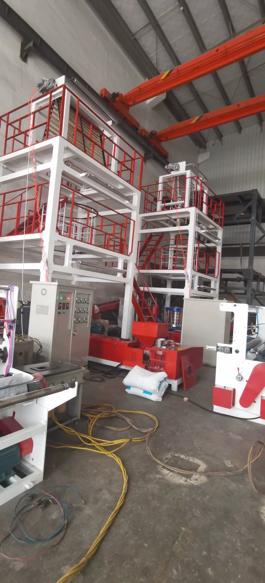 Фабрика прямых продаж машина для выдувания пленки RHT600 высокоскоростная машина для выдувания пленки с мешком с подсветкой малого высокого и низкого давления машина для выдувания пленки экспресс-доставки