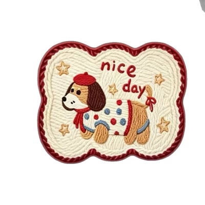 Mat Cartoon Car Seat Back — Chair back anti-kick pad