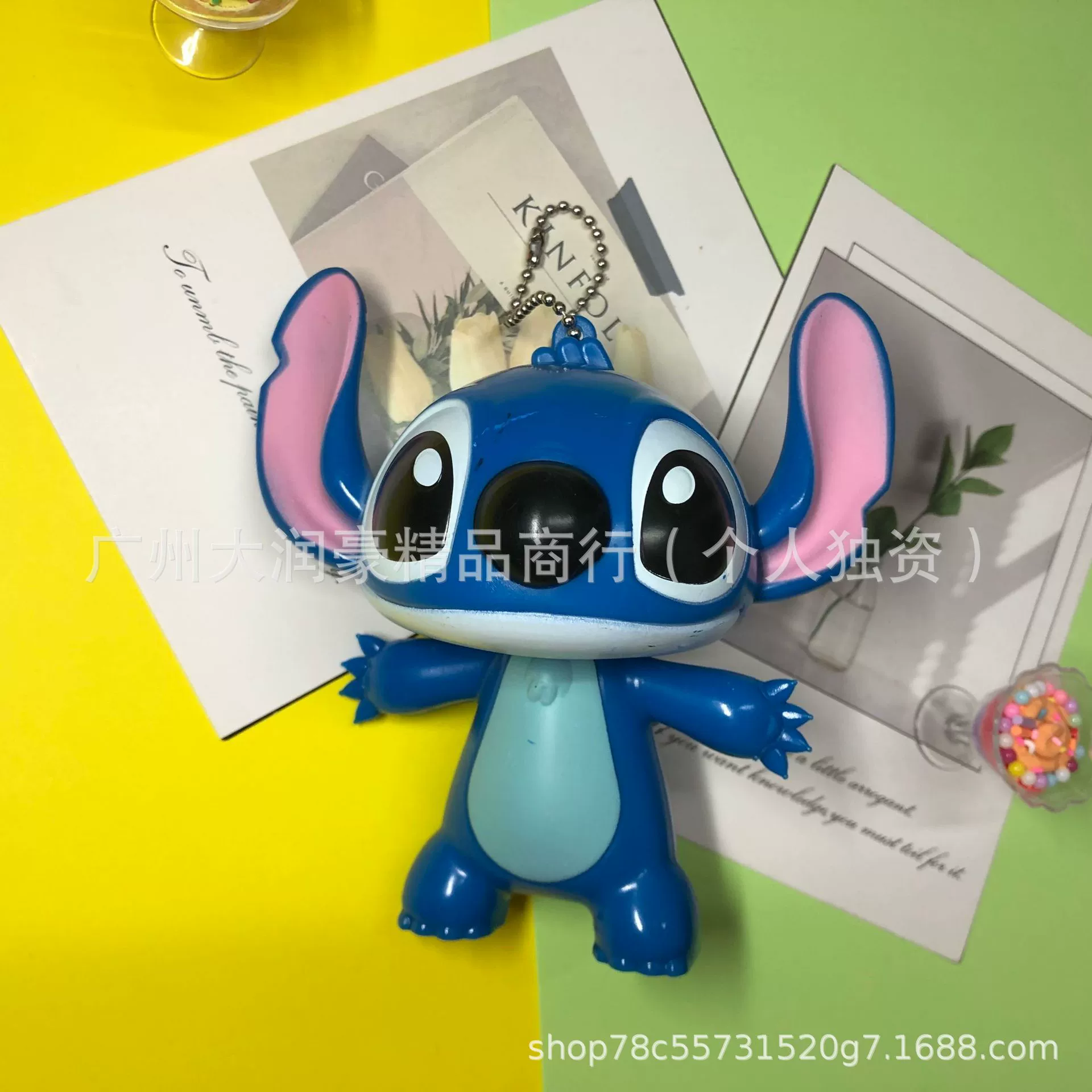 Большой кулон с изображением Стича Лило и Стича, мультяшный орнамент со стразами, украшение для выпечки торта «сделай сам», украшение для торта на день рождения