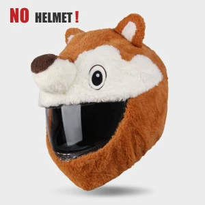 Motosiklet dəbilqələri: Rabbit Mask Animal - squirrel