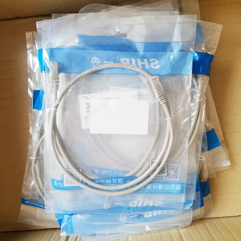 Кабель патч-корд CAT5E Super Class 5 一舟 S6100-BL синий 1.5м/2м/3м/5м/10м неэкранированный