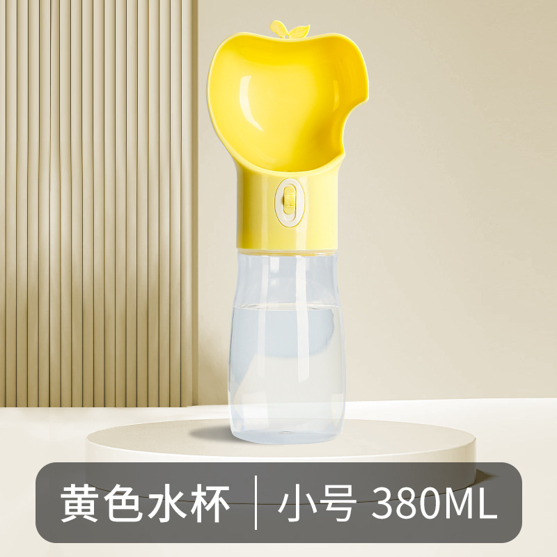 Pet walking taza al aire libre perro fuera de viaje portátil perro tazón de agua de gran capacidad taza de comida al por mayor