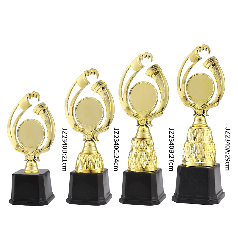 Nuevos eventos trofeos de plástico recompensas juegos escolares infantiles creativos reconocimiento jardín de infantes pintura de danza