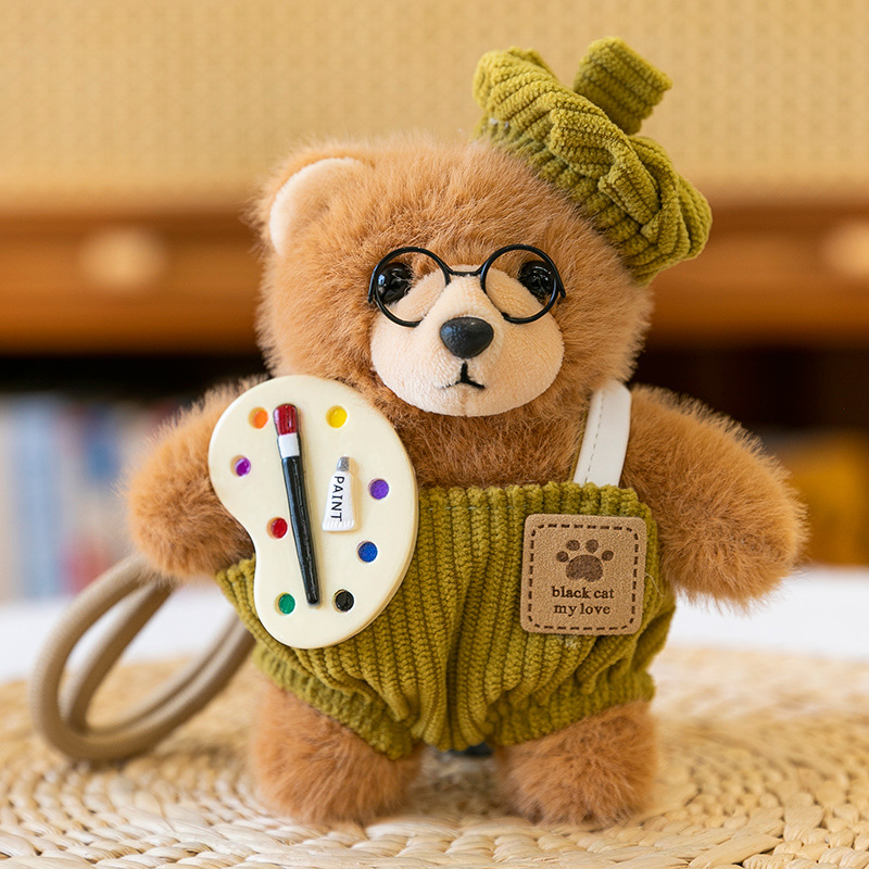 Comercio exterior William Bear Bear Colgante Peluche Cute Tide Play Colgante Muñeca Llavero Regalo al por mayor