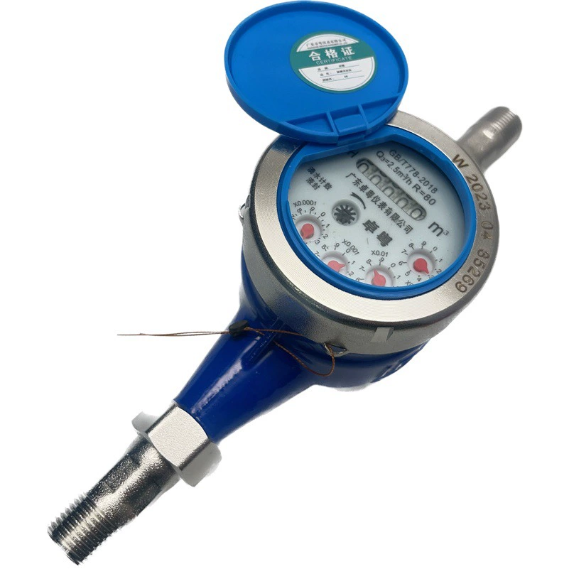 Счетчики воды для водопровода 1/2 дюйма, 3/4 дюйма, 1 дюйм для дома, строительства, арендного жилья, специальные счетчики горячей и холодной воды, счетчики капельного учета, ротационные счетчики воды