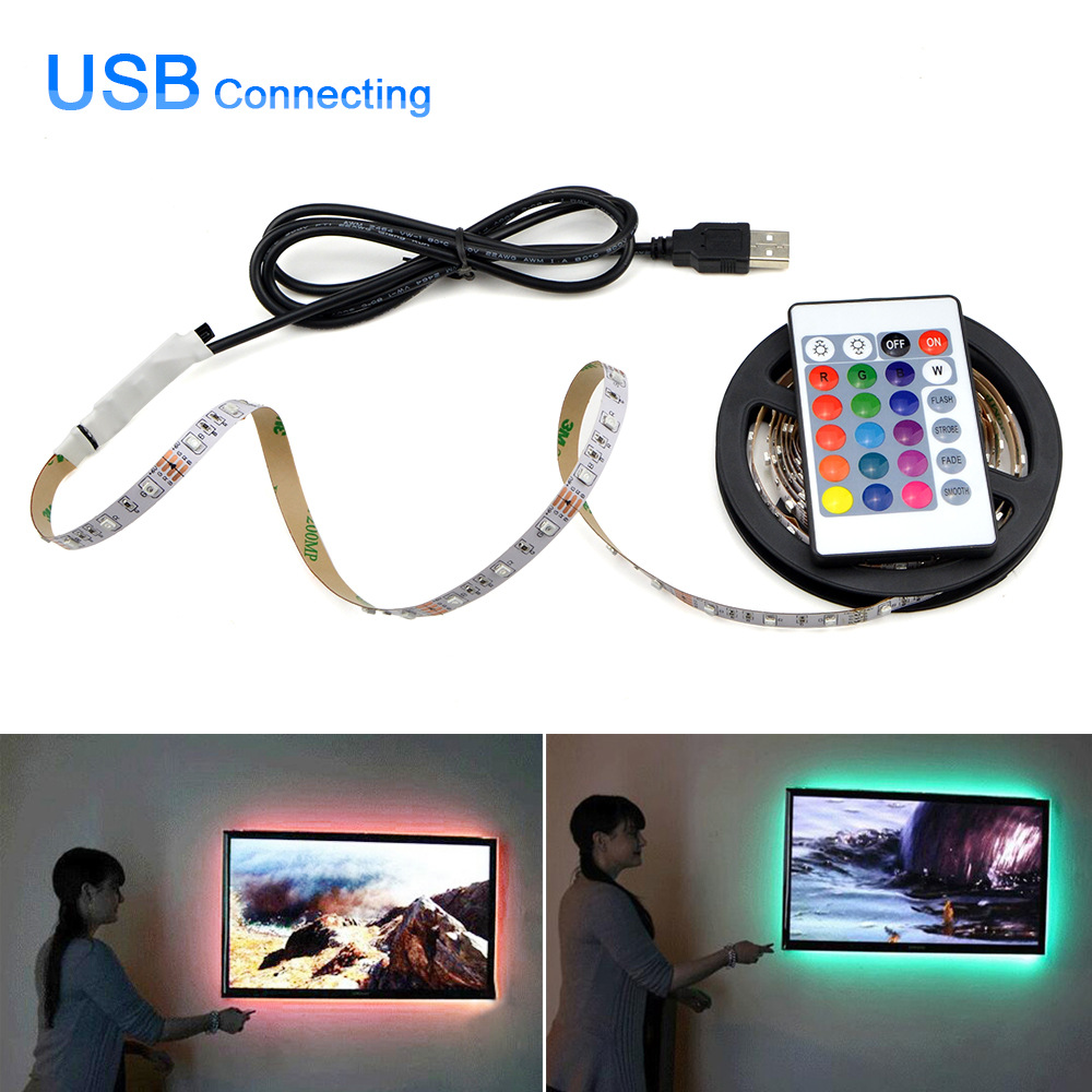 USB  LED  ܼ   Ʈ RGB  LED Ʈ ü  TV TV Ʈ  