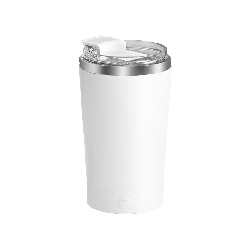 新品取り外し可能磁力自動攪拌カップコーヒーカップタンパク質粉電動ステンレスカップ怠け者カップ印刷|undefined