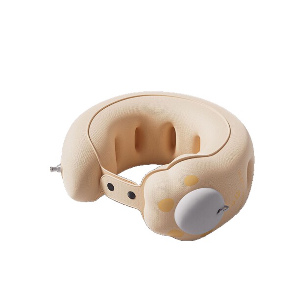 Handheld foldable pillow for traveling PVC