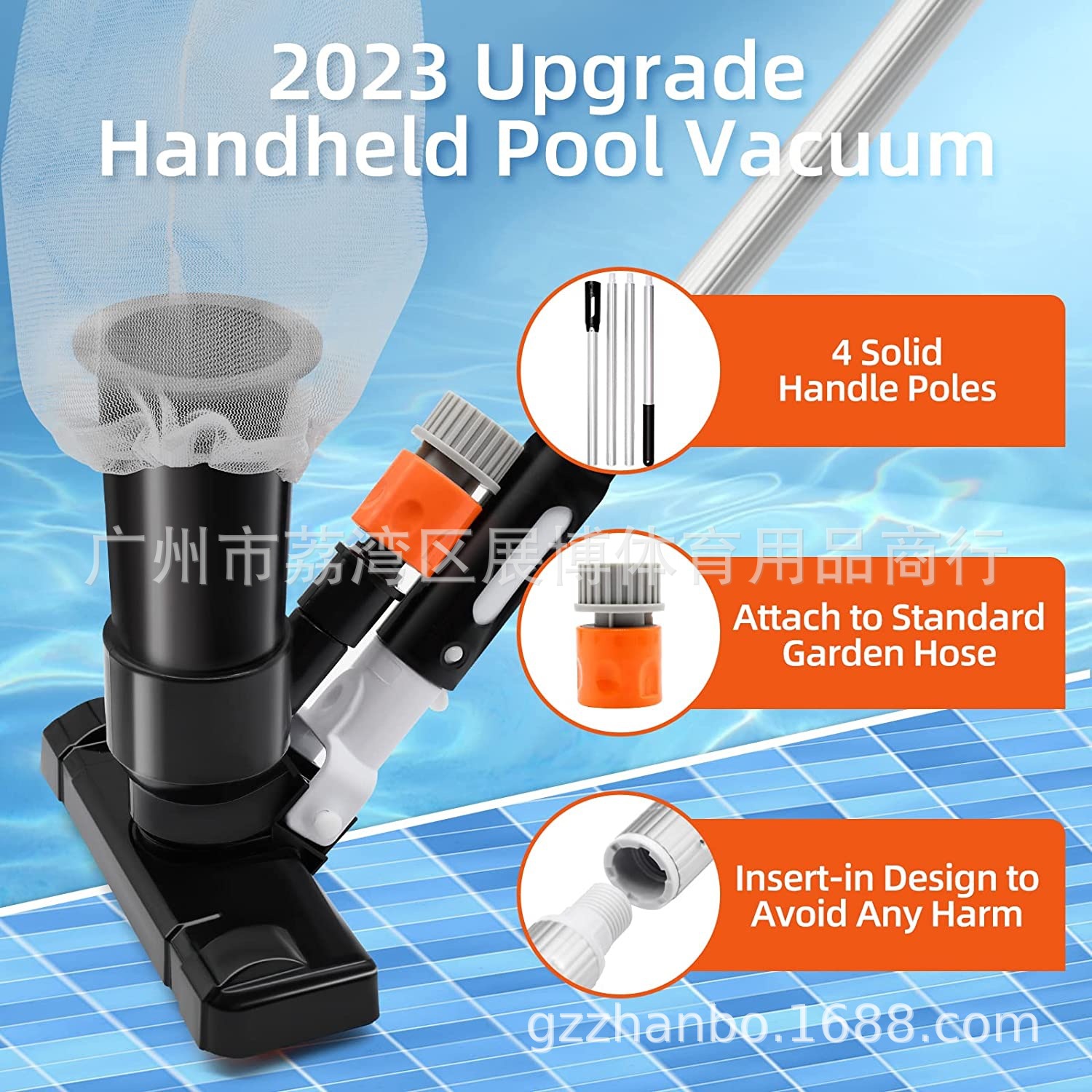 Amazon nueva piscina de succión al vacío suciedad cinturón inferior cepillo limpiador torrent boquilla varilla telescópica traje 160CM