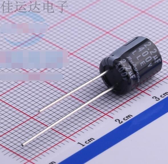400LLE2R2MEFC8X9 规格 2.2uF 400V 引线型铝电解电容 原装供应