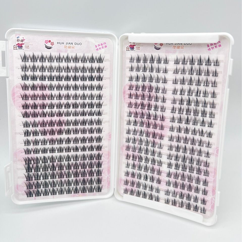 Flower Eyelash Book Foreign Students Recommend Lazy Trilogy Eyelash Sun Flower Eyelash 32 Rows Message Optional