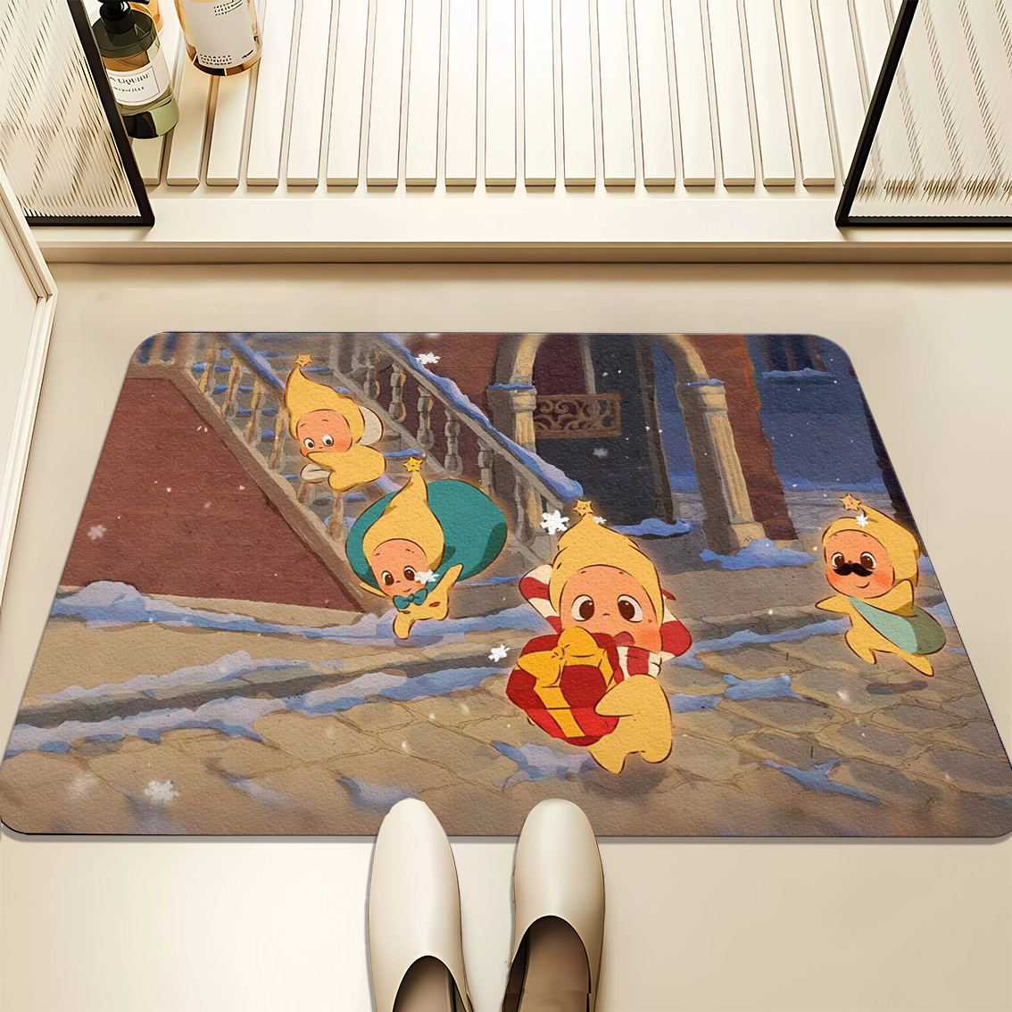 선물 상자를 들고 있는 스타맨