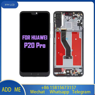 Suitable for Huawei P20Pro Mobile Phone Screen Assembly Clt-Al00 Touch Lcd Display Integrated Screen with Frame Oled