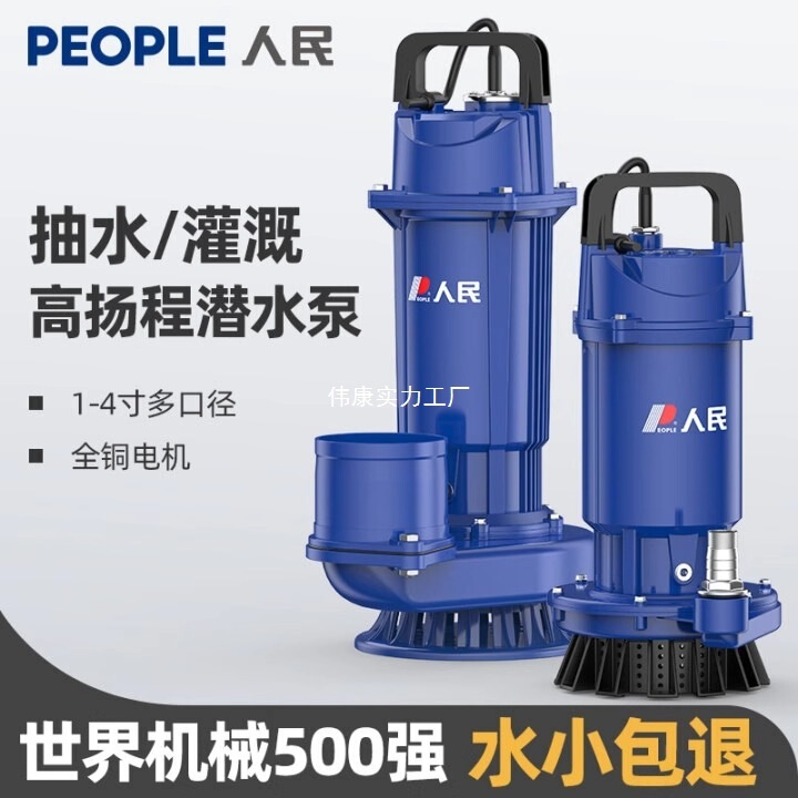 People's Clean Water Pump for Home Use 220V Water Pump Qdx High Lift High Flow Fish Pond Agricultural Irrigation Submersible Pump 4inch People's Clean Water Pump for Home Use 220V Water Pump Qdx High Lift High Flow Fish Pond Agricultural Irrigation Submersible Pump 4inch