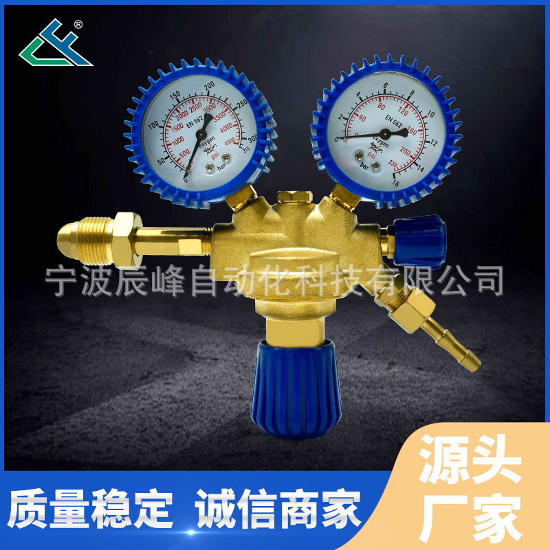 批发防震氧气表减压器调压阀气体调节减压阀氧气瓶 压力表