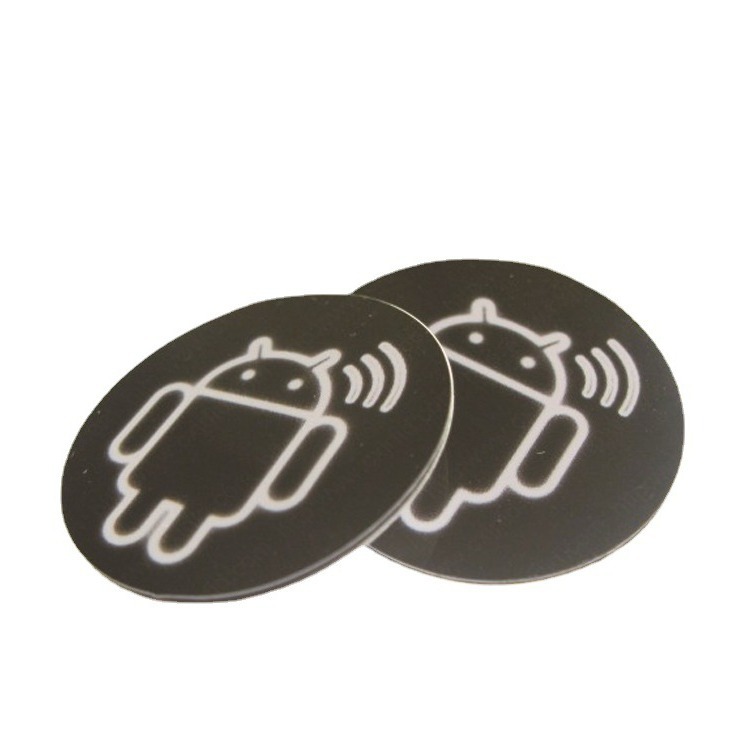 RFID13.56MHz ICODE 2高频不干胶电子标签,RFID图书管理标签