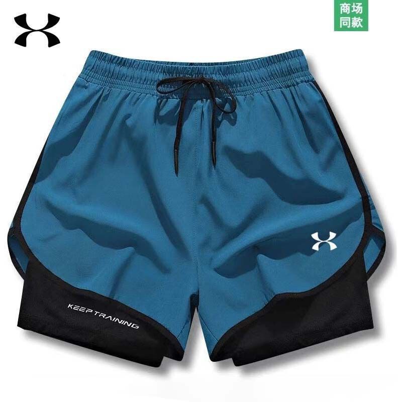 Cross-border version of sports shorts for summer marathon, athletics, fitness, running, with quick-dry ice silk lining, available in men's and women's styles Cross-border version of sports shorts for summer marathon, athletics, fitness, running, with quick-dry ice silk lining, available in men's and women's styles
