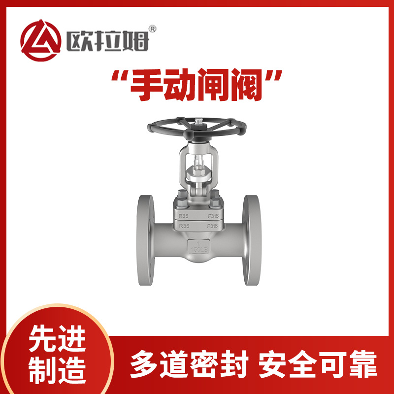 法兰型手动闸阀 Z41Y不锈钢小口径 提升吸收装置气液传质分离效率