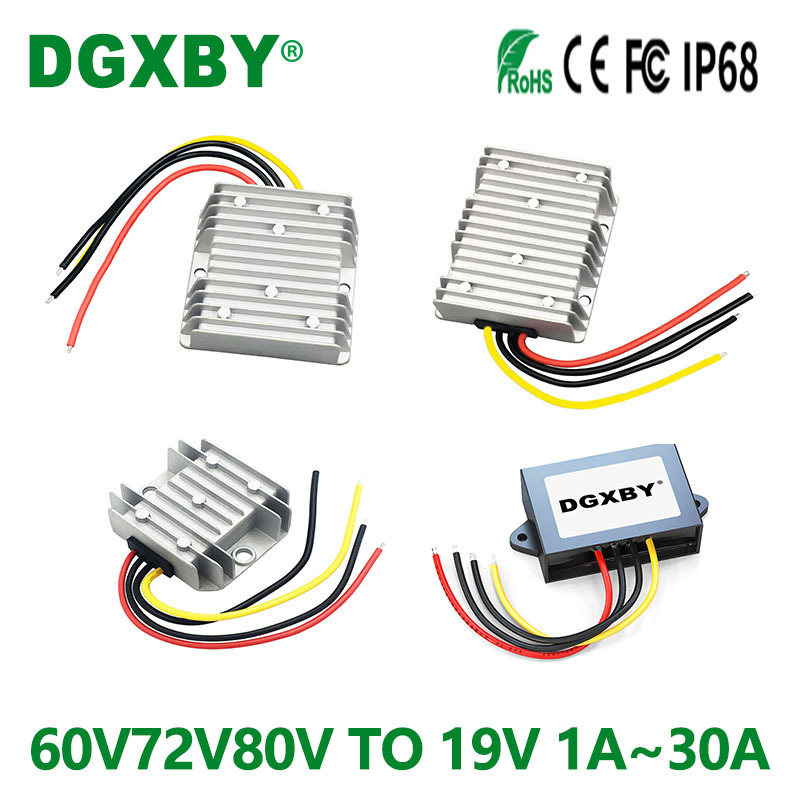60V72V80V to 19V Dc Power Module 30V~96V to 19V Car Laptop Dedicated Power Supply